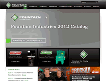 Tablet Screenshot of fountainindustries.com